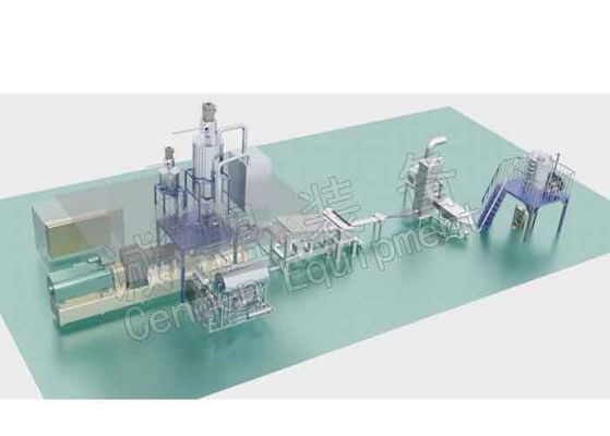 Reciprocating Kneader Single Screw Extruder Machine High Output Easy Operation