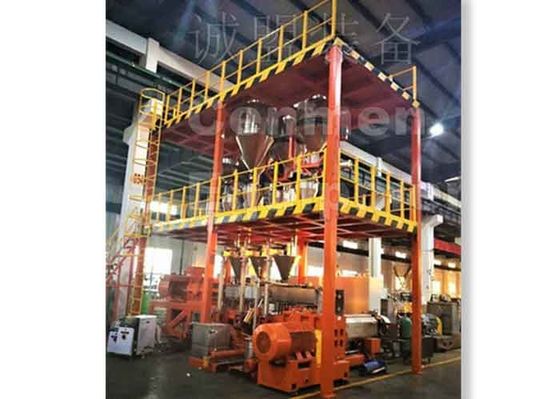 HFFR / khói thấp Hợp chất cáp không chứa halogen Dây chuyền ép đùn cáp