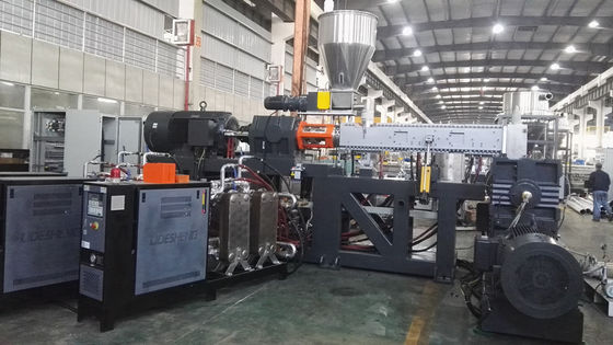 Nguyên liệu đầy đủ Tự động cho ăn Dây chuyền tạo hạt nhựa PVC